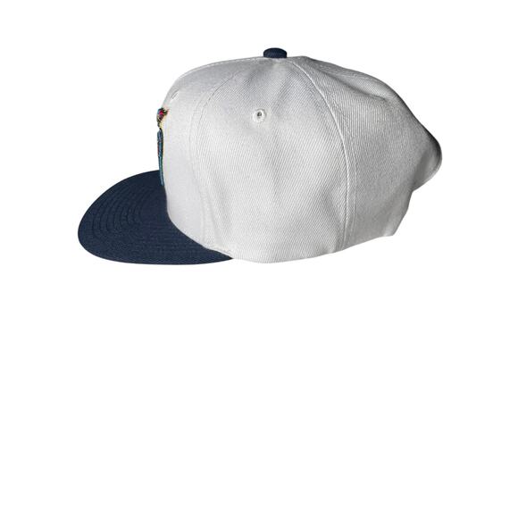 Houston Rockets Mitchell & Ness NBA 50 Trucker Hat SnapBack White/Blue - Picture 4 of 5